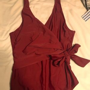 Cupshe wrap one piece L